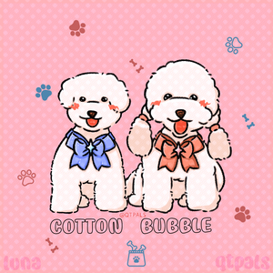 Cotton and Bubble Cotton and Bubble
